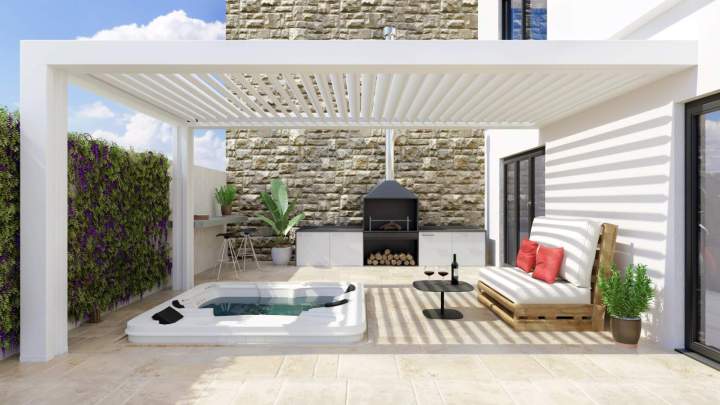 Pergola Muret