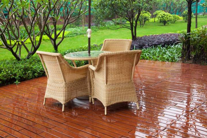 Terrasse Muret