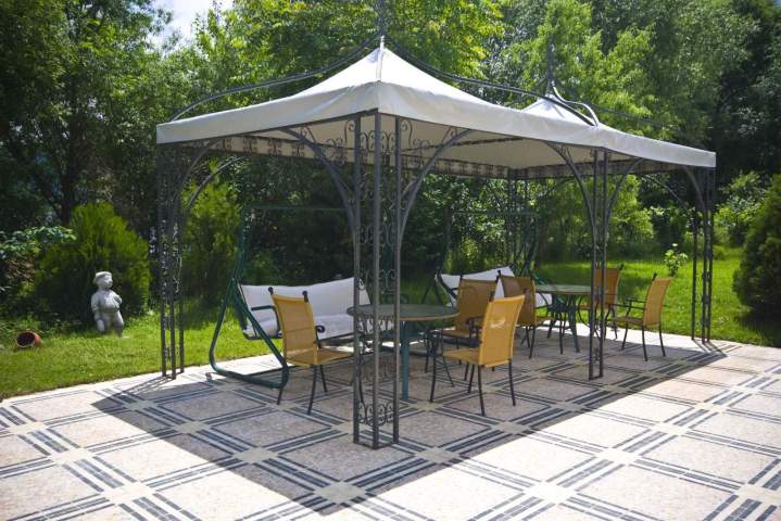 Carrelage extérieur Muret